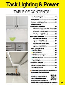 Task Lighting & Power Catalog Section
