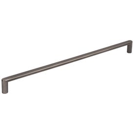 305 mm Center-to-Center Brushed Pewter Gibson Cabinet Pull