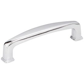 96 mm Center-to-Center Polished Chrome Square Milan 1 Cabinet Pull