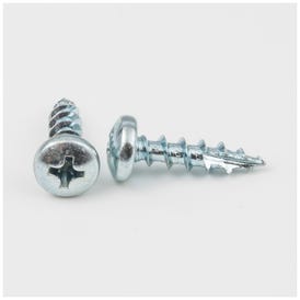 #10 x 3/4" Zinc Plated Phillips Drive Type 17 Coarse Thread Pan Head Screw Sold by the Box. Order 2 for a Box of 2,000 Screws