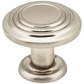 1-1/4" Diameter Stacked Ring Vienna Cabinet Mushroom Knob
