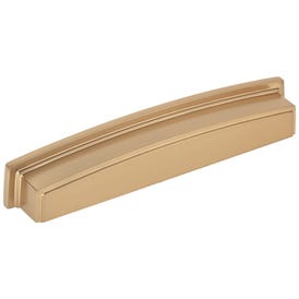160 mm Center-to-Center Satin Bronze Square Renzo Cabinet Cup Pull