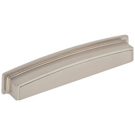 160 mm Center-to-Center Satin Nickel  Square Renzo Cabinet Cup Pull