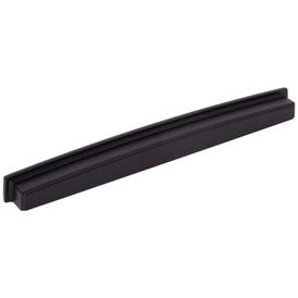 305 mm Center-to-Center Matte Black Square Renzo Cabinet Cup Pull