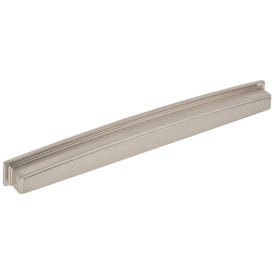 305 mm Center-to-Center Satin Nickel  Square Renzo Cabinet Cup Pull