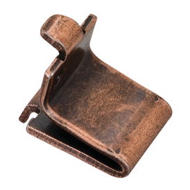 Antique Copper Single-Track Shelf Clip Builder Pack (1,000 pcs.) - Priced and Sold by the Thousand. Order 1 for 1,000 Pieces