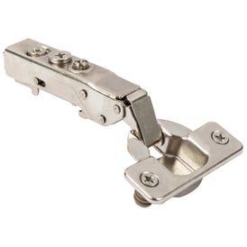 90° Heavy Duty Full Overlay Cam Adjustable Soft-close Hinge with Press-in 8 mm Dowels