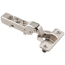 110° 9 mm Crank Cam Adjustable Heavy Duty Adjustable Soft-close Hinge with Press-in 8 mm Dowels