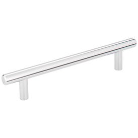 128 mm Center-to-Center Polished Chrome Naples Cabinet Bar Pull