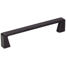 128 mm Center-to-Center Matte Black Square Boswell Cabinet Pull