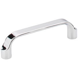 96 mm Center-to-Center Polished Chrome Brenton Cabinet Pull