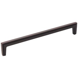 192 mm Center-to-Center Brushed Oil Rubbed Bronze Lexa Cabinet Pull