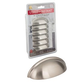 3" Center-to-Center Florence Retail Packaged Cabinet Cup Pull