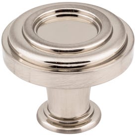 1-3/8" Diameter Satin Nickel Ring Lafayette Cabinet Knob