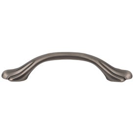 3" Center-to-Center Brushed Pewter Gatsby Cabinet Pull
