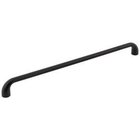 305 mm Center-to-Center Matte Black Loxley Cabinet Pull