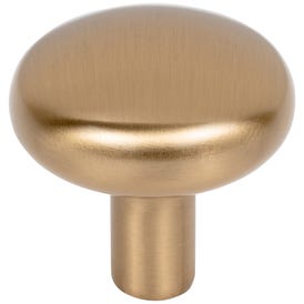 1-1/4" Diameter Satin Bronze Loxley Cabinet Knob
