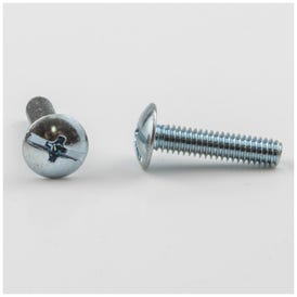 8/32" x 3/4" Zinc Plated Phillips Slotted Combo Drive Truss Head Machine Screw Sold by the Box (1,500). Order 1.5 for a box of 1,500 screws