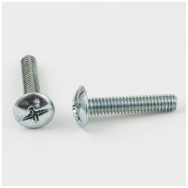 8/32" x 7/8" Zinc Plated Phillips Slotted Combo Drive Truss Head Machine Screw Sold by the Box (2,500). Order 2.5 for a box of 2,500 screws