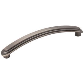 128 mm Center-to-Center Brushed Pewter Arched Calloway Cabinet Pull