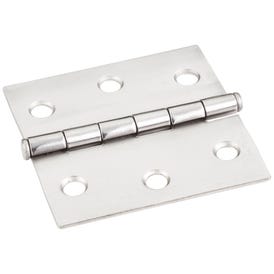 Stainless Steel 2-1/2" x 2-1/2"  Swaged Butt Hinge