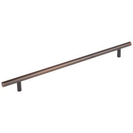 288 mm Center-to-Center Dark Brushed Bronze Naples Cabinet Bar Pull
