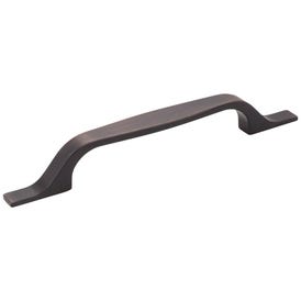 128 mm Center-to-Center Brushed Oil Rubbed Bronze Square Cosgrove Cabinet Pull