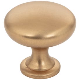 1-3/16" Diameter Satin Bronze Madison Cabinet Mushroom Knob