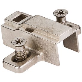 Heavy Duty 9 mm Non-Cam Adjustable Zinc Die Cast Plate with Euro Screws for 500 Series Euro Hinges