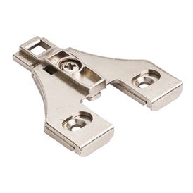 Heavy Duty 0 mm Cam Adj Zinc Die Cast Plate Recommended for 125° Hinge for 500 Series Euro Hinges