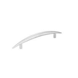 128 mm Center-to-Center Matte Silver Arched Verona Cabinet Pull