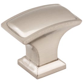 1-1/2" Overall Length Rectangle Annadale Cabinet Knob