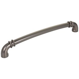 18" Center-to-Center Brushed Pewter Marie Appliance Handle