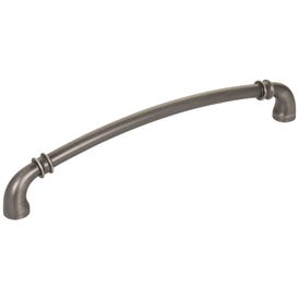 192 mm Center-to-Center Brushed Pewter Marie Cabinet Pull