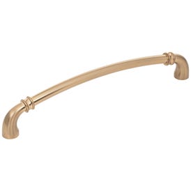 192 mm Center-to-Center Satin Bronze Marie Cabinet Pull