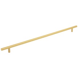 416 mm Center-to-Center Brushed Gold Naples Cabinet Bar Pull