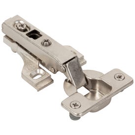 Pre-assembled 110degree Hinge (Screw Adjust) with 3mm Face Frame Plate.