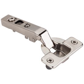 110° Full Overlay Cam Adjustable Standard Duty Free-Swinging Hinge with Press-in 8 mm Dowels