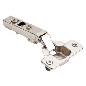 110° Standard Duty Full Overlay Cam Adjustable Self-close Hinge with Press-in 8 mm Dowels