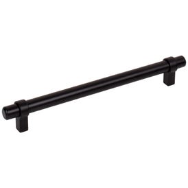 192 mm Center-to-Center Matte Black Key Grande Cabinet Bar Pull