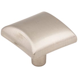 1-1/8" Overall Length Square Glendale Cabinet Knob