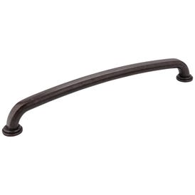 12" Center-to-Center Distressed Oil Rubbed Bronze Bremen 1 Appliance Handle