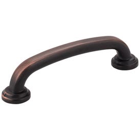 96 mm Center-to-Center Brushed Oil Rubbed Bronze Bremen 1 Cabinet Pull
