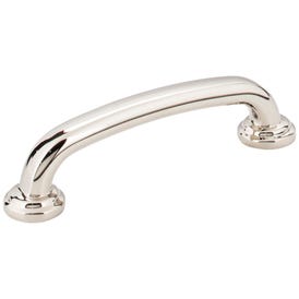 96 mm Center-to-Center Polished Nickel Bremen 1 Cabinet Pull