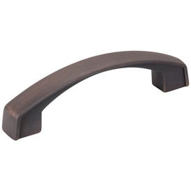96 mm Center-to-Center Brushed Oil Rubbed Bronze Merrick Cabinet Pull
