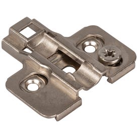 Heavy Duty 2 mm Cam Adj Zinc Die Cast Plate for 700, 725, 900 and 1750 Series Euro Hinges