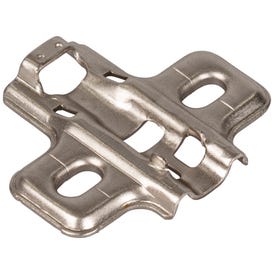 Standard Duty 2 mm Non-Cam Adjustable Steel Plate for 700, 725, 900 and 1750 Series Euro Hinges