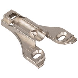 Heavy Duty 3 mm Non-Cam Adj Zinc Die Cast Plate for 700, 725, 900 and 1750 Series Euro Hinges