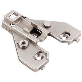 Heavy Duty 0 mm Cam Adj Zinc Die Cast Plate for 700, 725, 900 and 1750 Series Euro Hinges