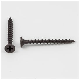 #6 x 1 5/8" Black Phosphate Phillips Drive Coarse Thread Bugle Head Drywall Screw Sold by the Keg. Order 5 for a Keg of 5,000 Screws